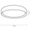 Stropnica WALD 1382 34W LED PL1,4