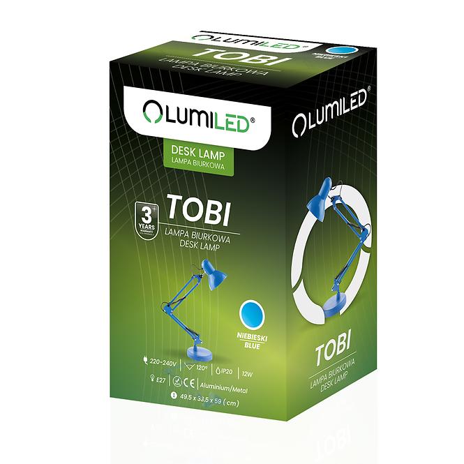 Stolná lampa TOBI BLUE 1XE27 LB1
