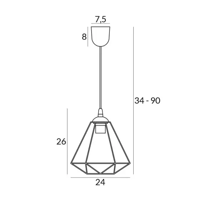 45SZ LAMPA GROT 2990/Z-B-1 LW1