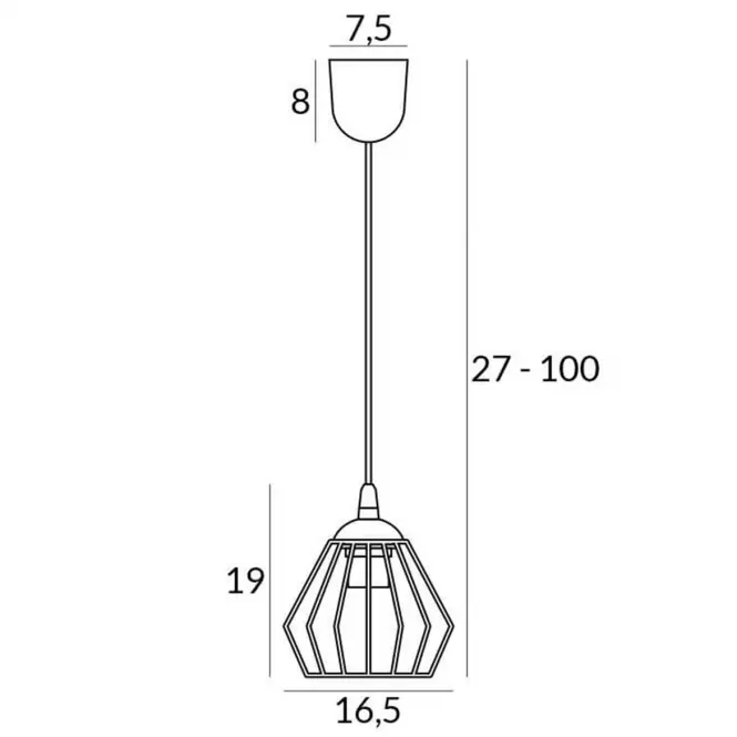 Svietidlo Grom 2991/Z-B-1 LW1