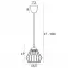 Svietidlo Grom 2991/Z-B-1 LW1,5