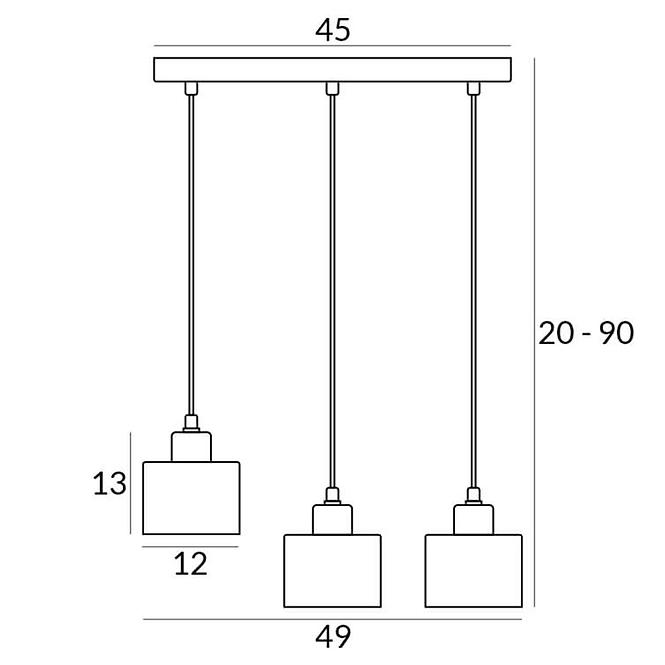 Luster Wulkan 2995/Z-B-3 LW3