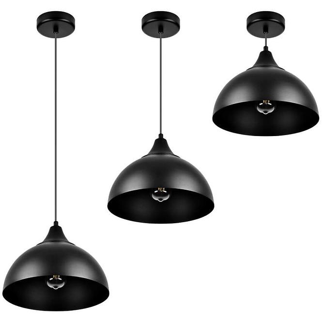 Lampa Kupidyn 2998/Z-B-1 čierna LW1