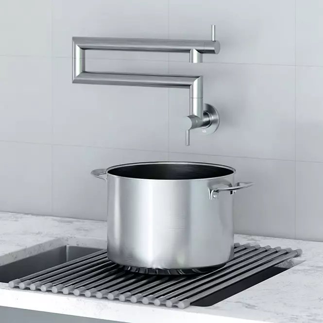 Batéria Duero Pot Inox skladacia kĺbová drezová