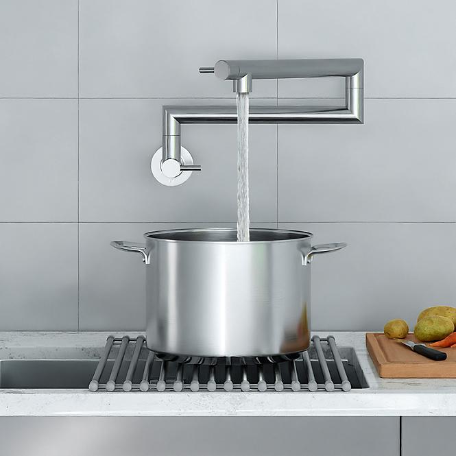 Batéria Duero Pot Inox skladacia kĺbová drezová