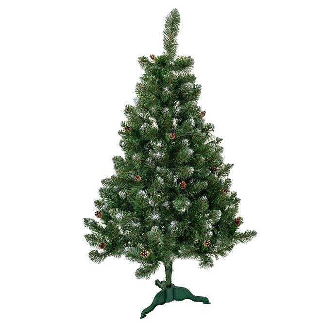 Vianočný stromček borovica so šiškami b 150 cm,4