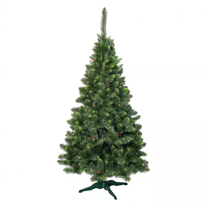 Vianočný stromček borovica so šiškami 220 cm