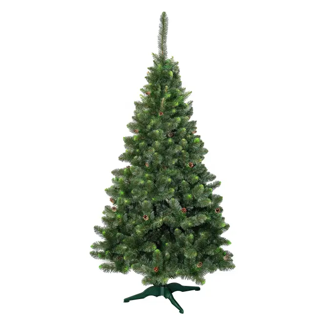 Vianočný stromček borovica so šiškami 220 cm,4