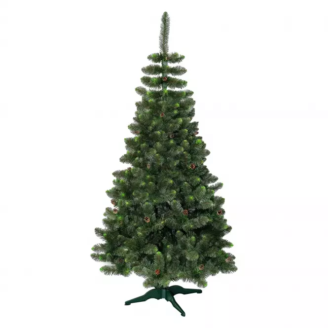 Vianočný stromček borovica so šiškami 220 cm