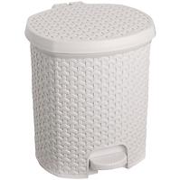 Biely odpadkový kôš severského štýlu 11,5l