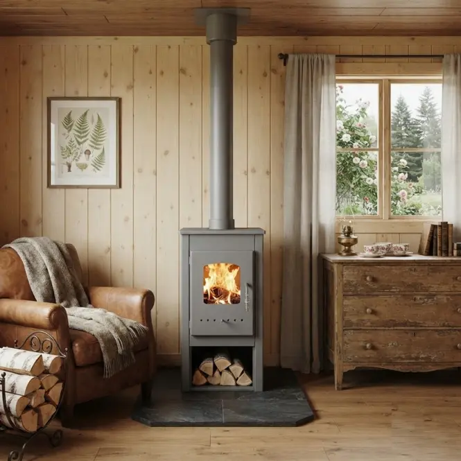 Oceľová pec Nera Lite 5,4 kW