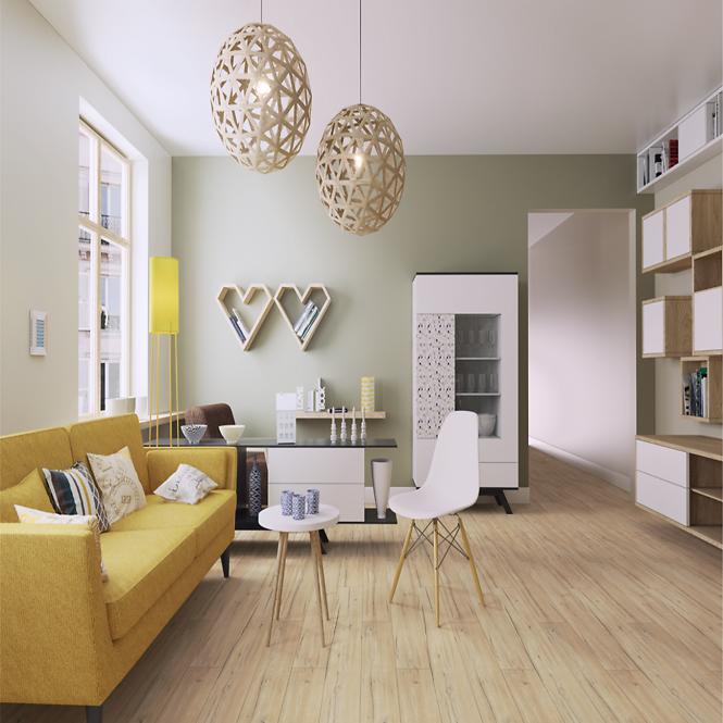 Laminátová podlaha vodeodolná Dub Cortina 8 mm AC4 Milo Aqua Block 24h 40224
