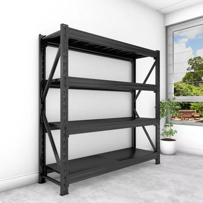 Regál skladovací 200x187x58 cm - 4 políc/500 kg
