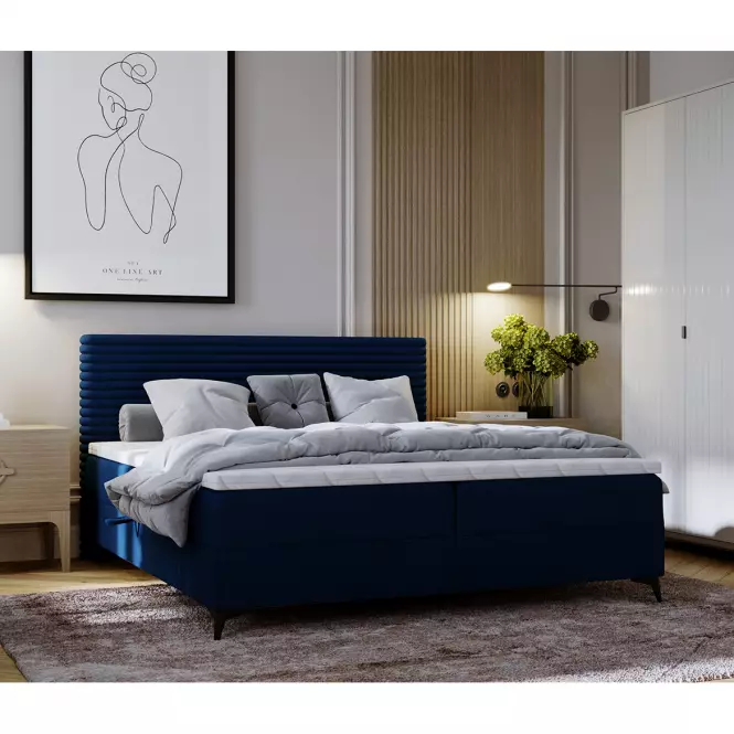 Posteľ Point Vito 86/Lapit 86 140x200 + topper,8