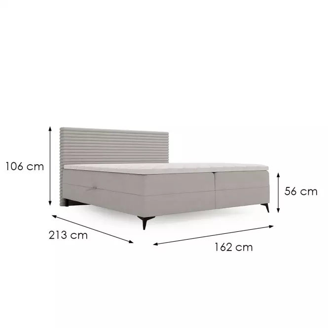 Posteľ Point Vito 03/Lapit 03 160x200 + topper,6