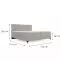 Posteľ Point Vito 03/Lapit 03 160x200 + topper,6