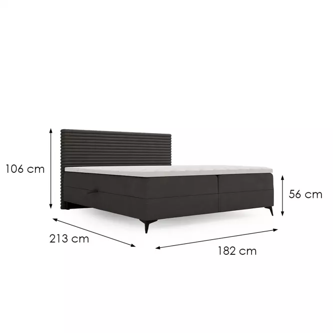 Posteľ Point Vito 16/Lapit 16 180x200 + topper,7
