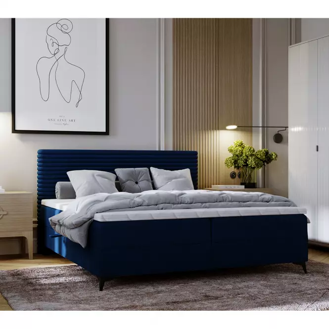 Posteľ Point Vito 86/Lapit 86 180x200 + topper,8
