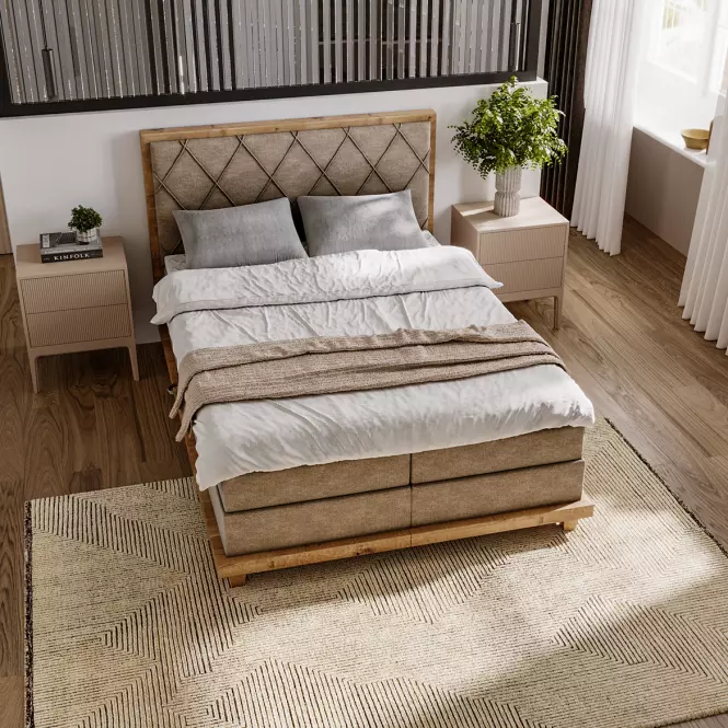 Posteľ Boston Legacy 03 140x200 + topper