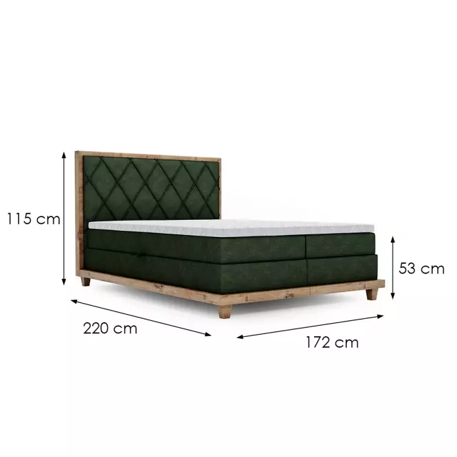 Posteľ Boston Legacy 09 160x200 + topper
