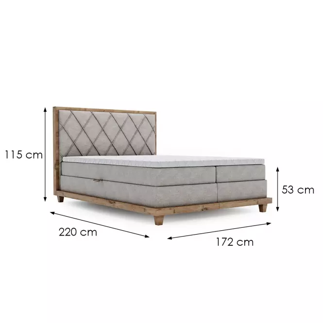 Posteľ Boston Legacy 20 160x200 + topper