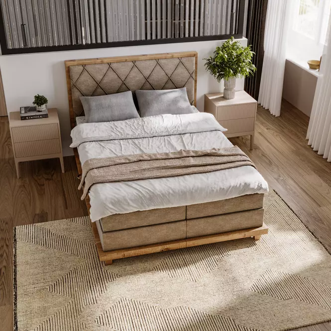 Posteľ Boston Legacy 03 180x200 + topper