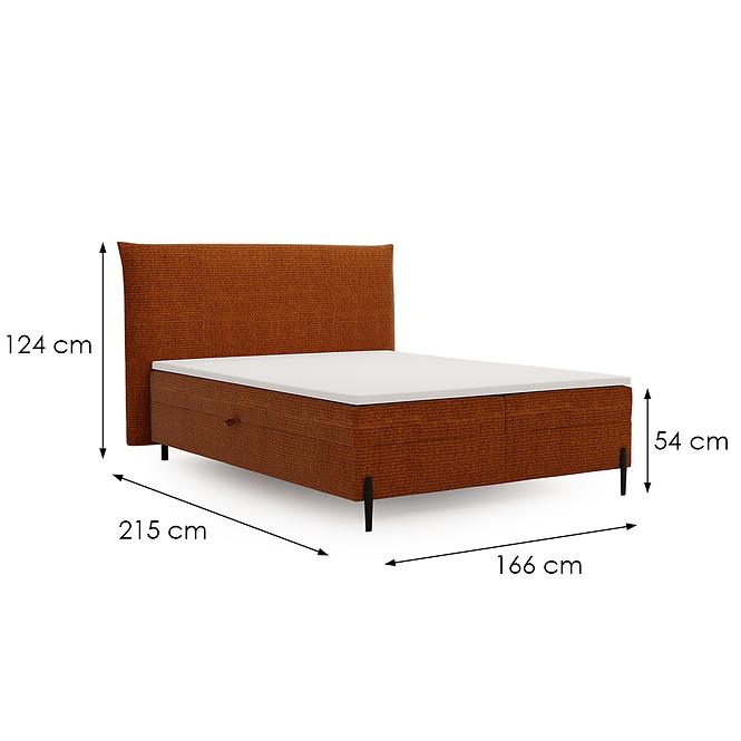 Posteľ Foxy Over the Horizon 57 140x200 + topper