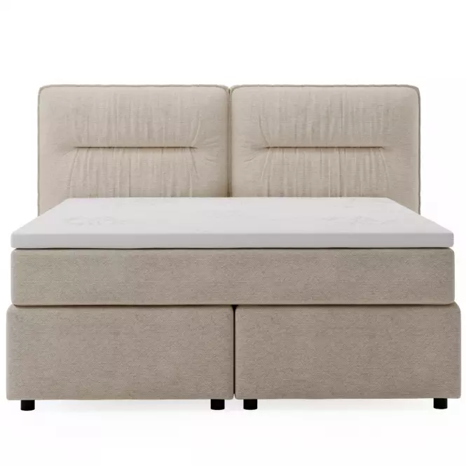 Posteľ Lizbona Glow 3 140x200 + topper,2