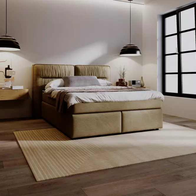 Posteľ Lizbona Glow 8 140x200 + topper