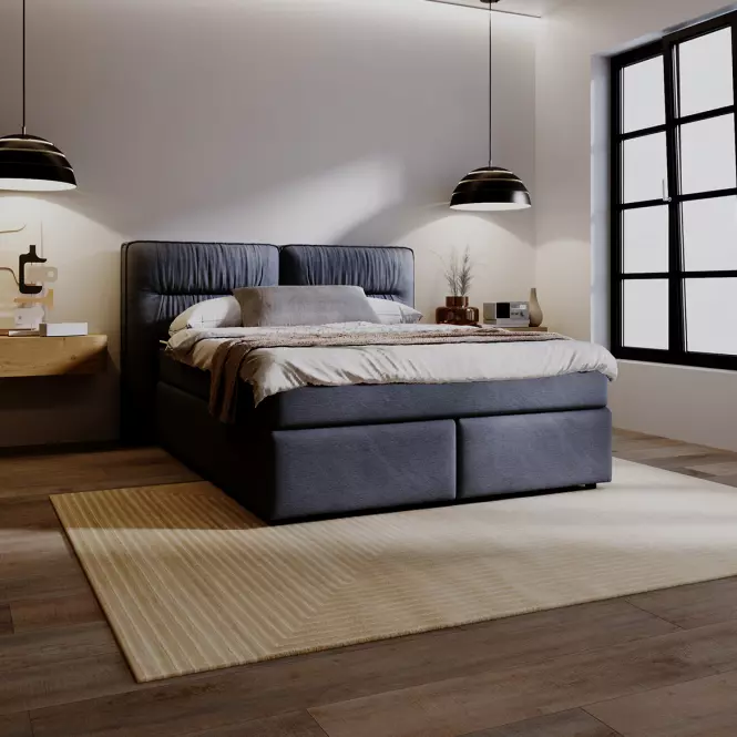 Posteľ Lizbona Glow 11 140x200 + topper
