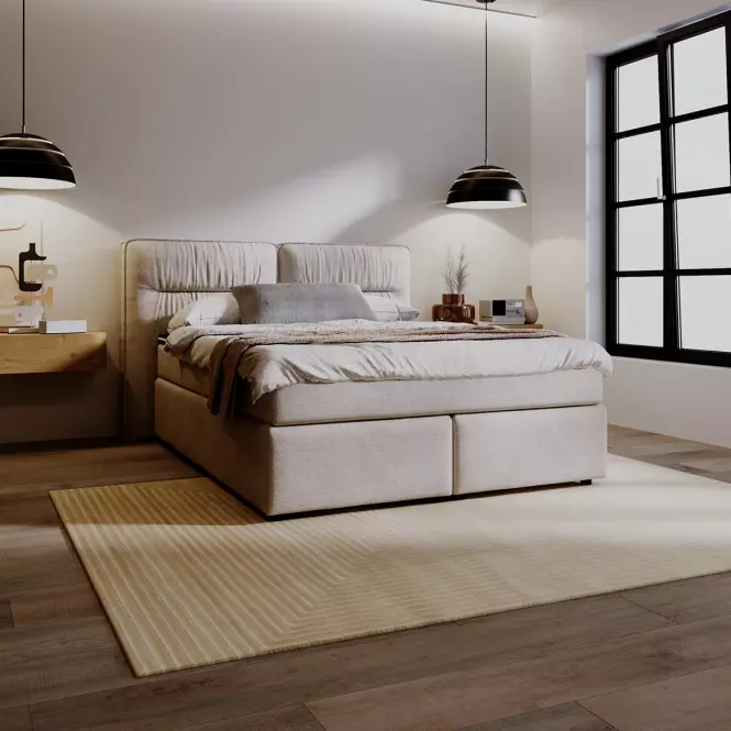Posteľ Lizbona Glow 14 140x200 + topper