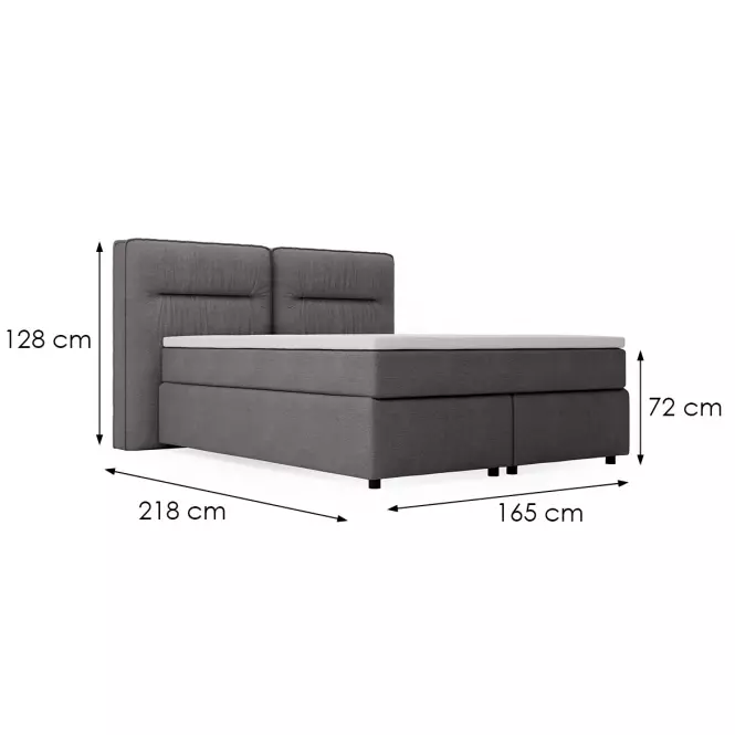 Posteľ Lizbona Glow 19 140x200 + topper