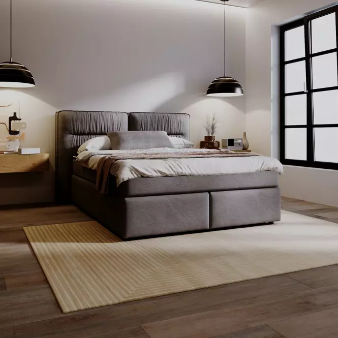Posteľ Lizbona Glow 19 140x200 + topper