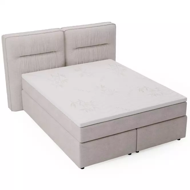 Posteľ Lizbona Glow 14 160x200 + topper,3