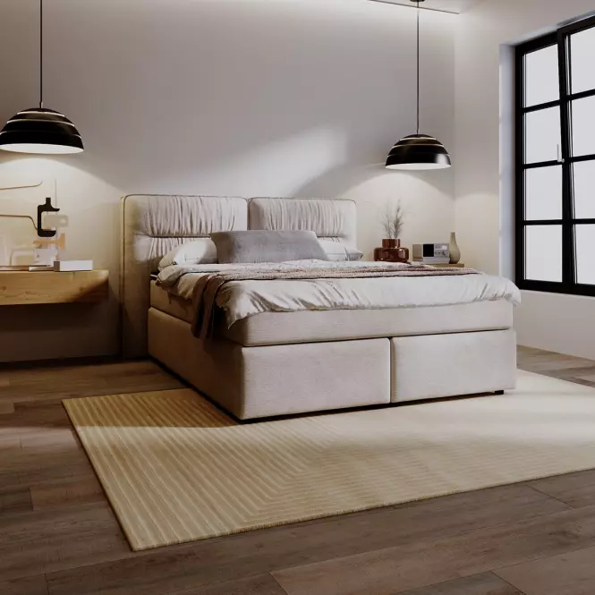 Posteľ Lizbona Glow 14 160x200 + topper
