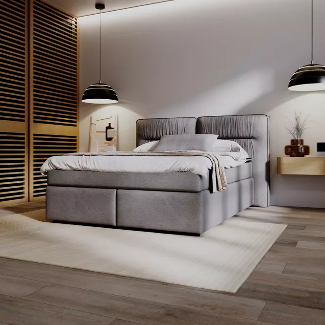 Posteľ Lizbona Glow 19 160x200 + topper