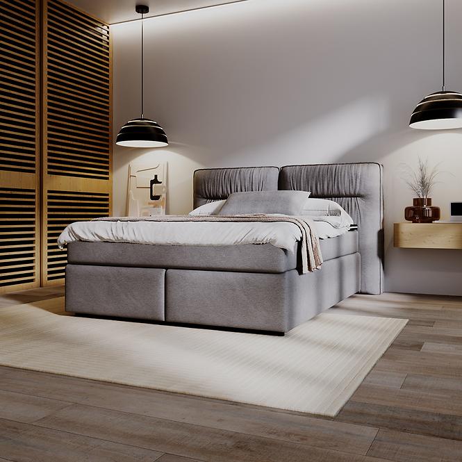 Posteľ Lizbona Glow 19 160x200 + topper