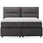 Posteľ Lizbona Glow 19 160x200 + topper,2