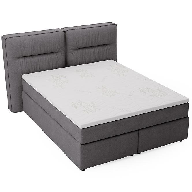 Posteľ Lizbona Glow 19 160x200 + topper,3
