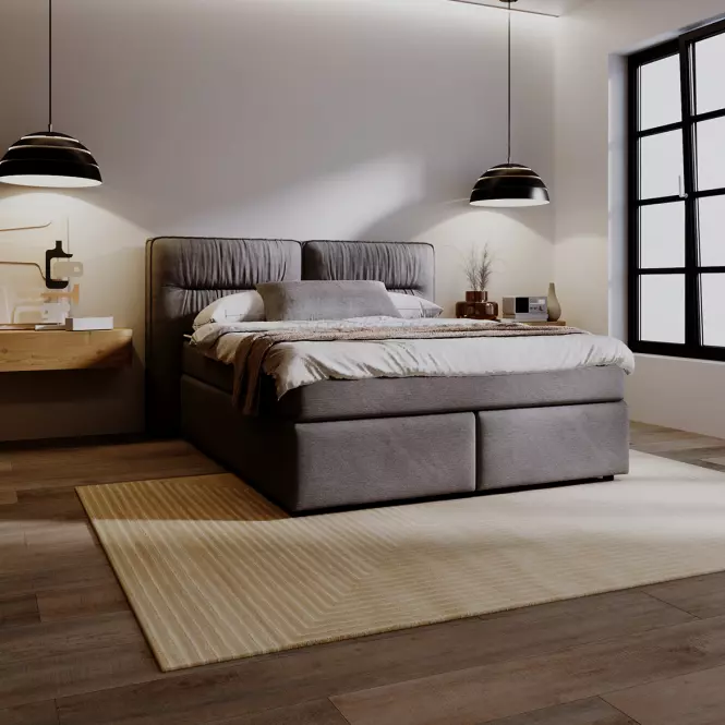 Posteľ Lizbona Glow 19 160x200 + topper