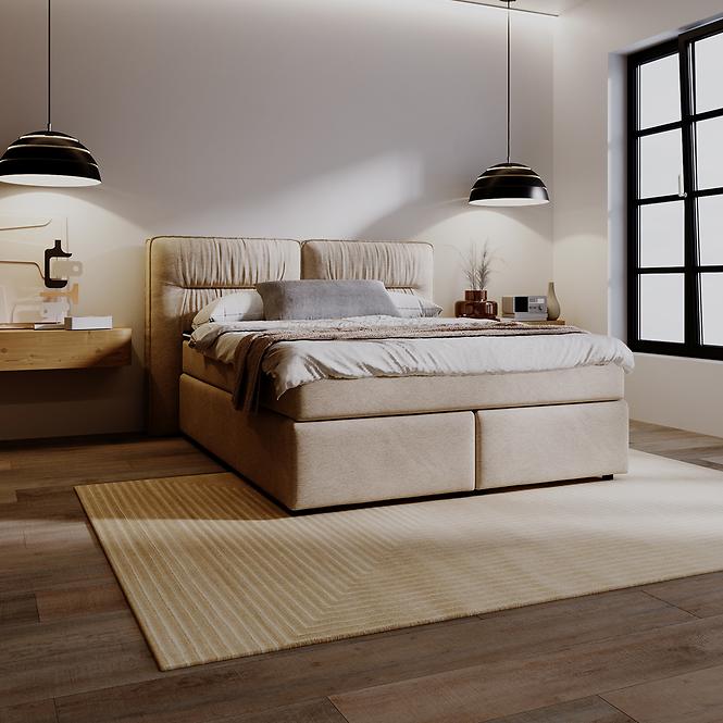 Posteľ Lizbona Glow 3 180x200 + topper