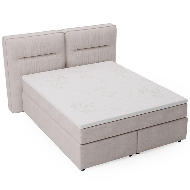 Posteľ Lizbona Glow 14 180x200 + topper,3