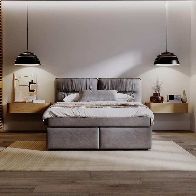 Posteľ Lizbona Glow 19 180x200 + topper