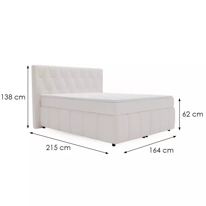 Posteľ Rosa Salvador 02 140x200 + topper