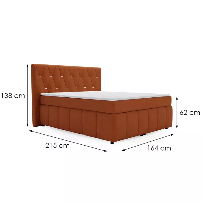 Posteľ Rosa Salvador 15 140x200 + topper