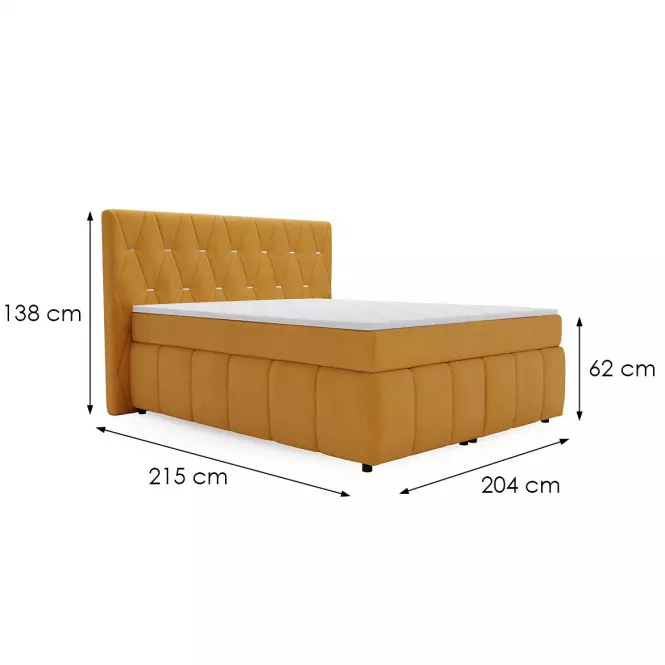 Posteľ Rosa Salvador 10 180x200 + topper
