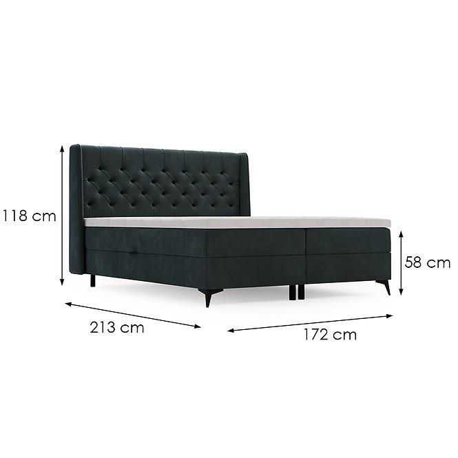 Posteľ Zara Vega 79 160x200 + topper