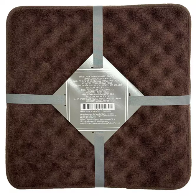 Komplet podsedákov MZ4031905 40x40 cm (2 ks.) čokoládová