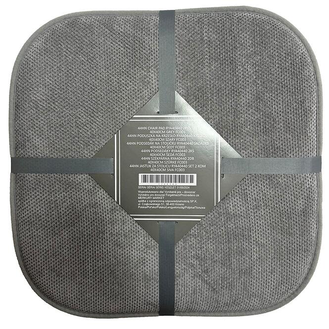 Komplet podsedákov RYA40440  40x40 cm (2 ks) sivá