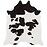 Koberec Cowhide Gl-513 1,2/1,5 krémová